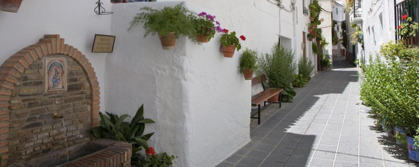 La Casa De La Plaza Daire Guejar Sierra Dış mekan fotoğraf